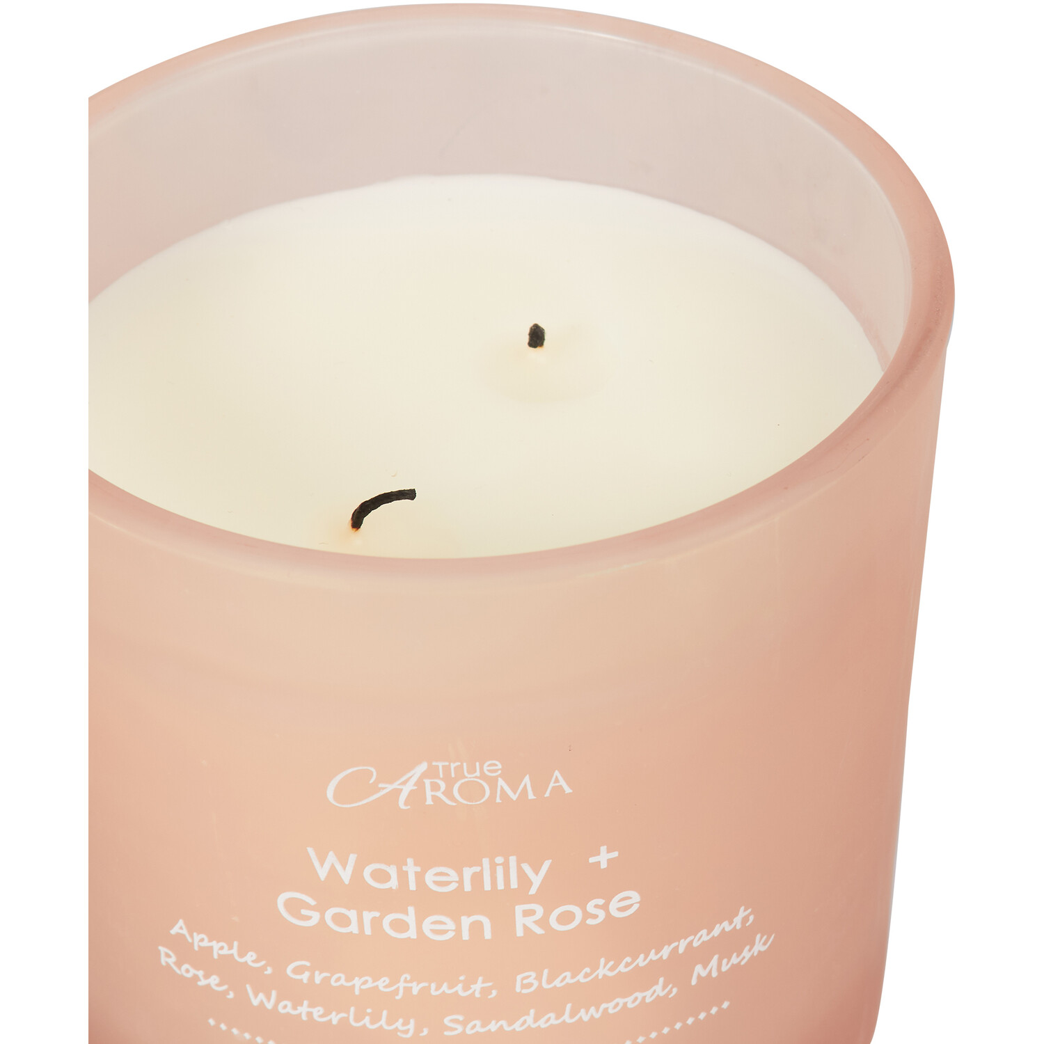 Water Lily & Garden Rose Candle - Pink Image 5