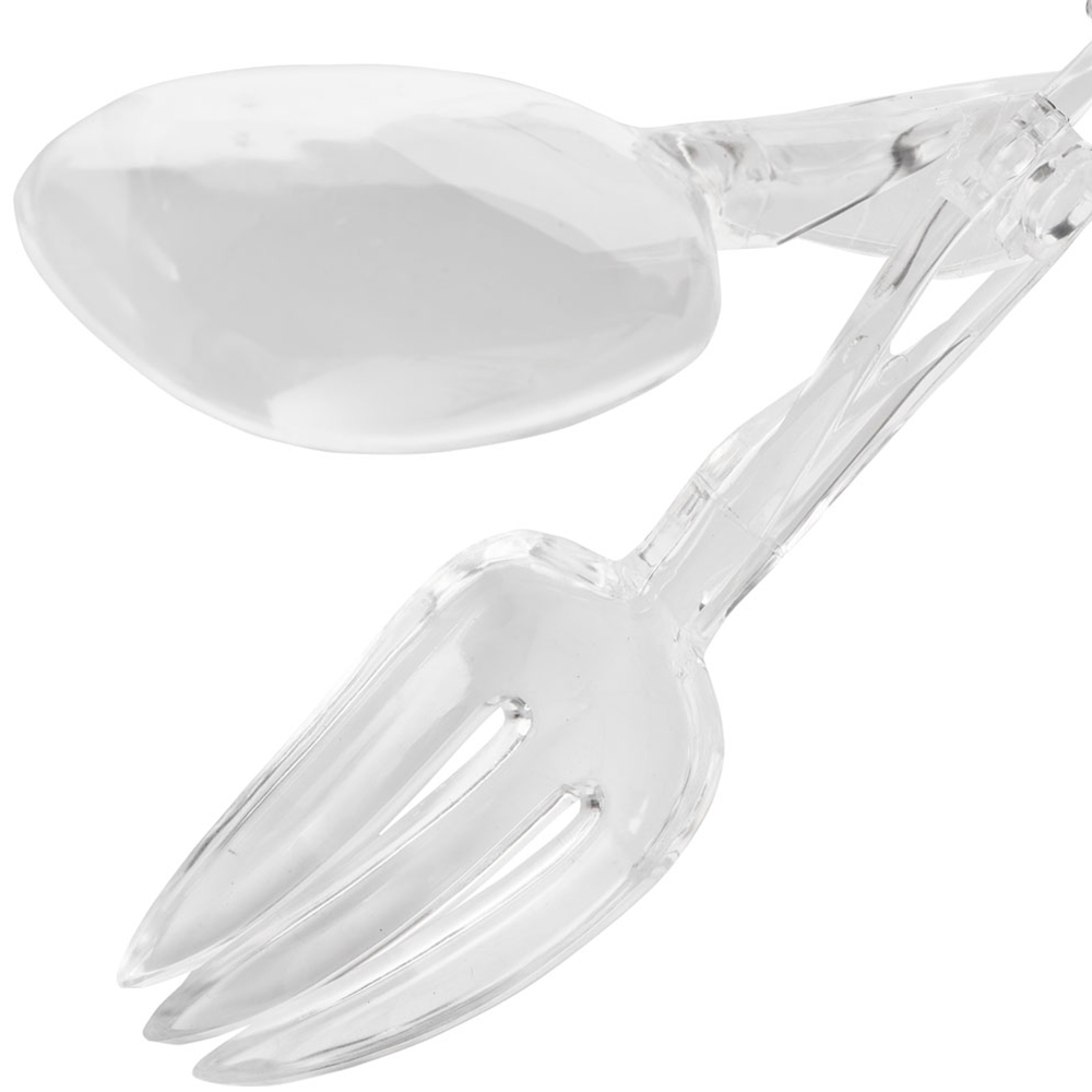 Wilko Clear Plastic Outdoor Salad Servers Wilko