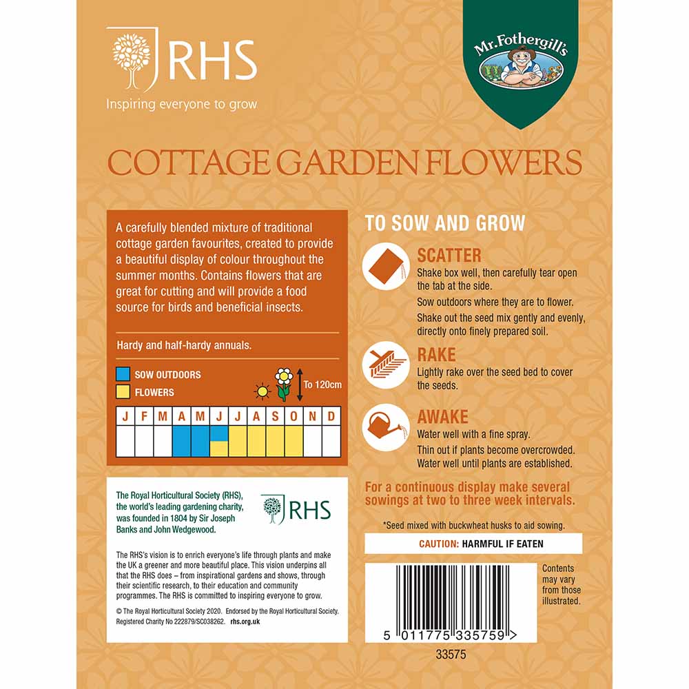 RHS Cottage Garden Seed Shaker Image 2