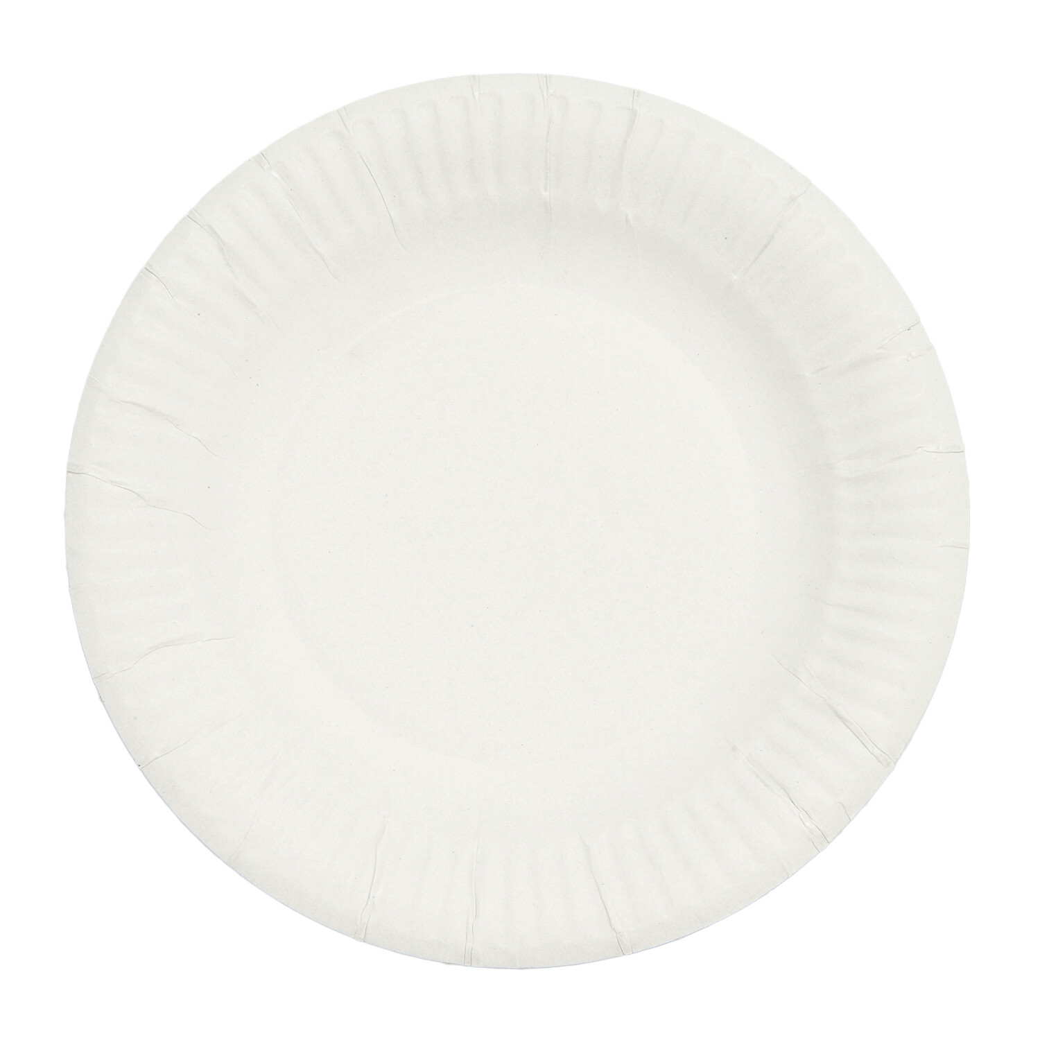 Pack of MyHome Paper Plates - White / 40 Image 3