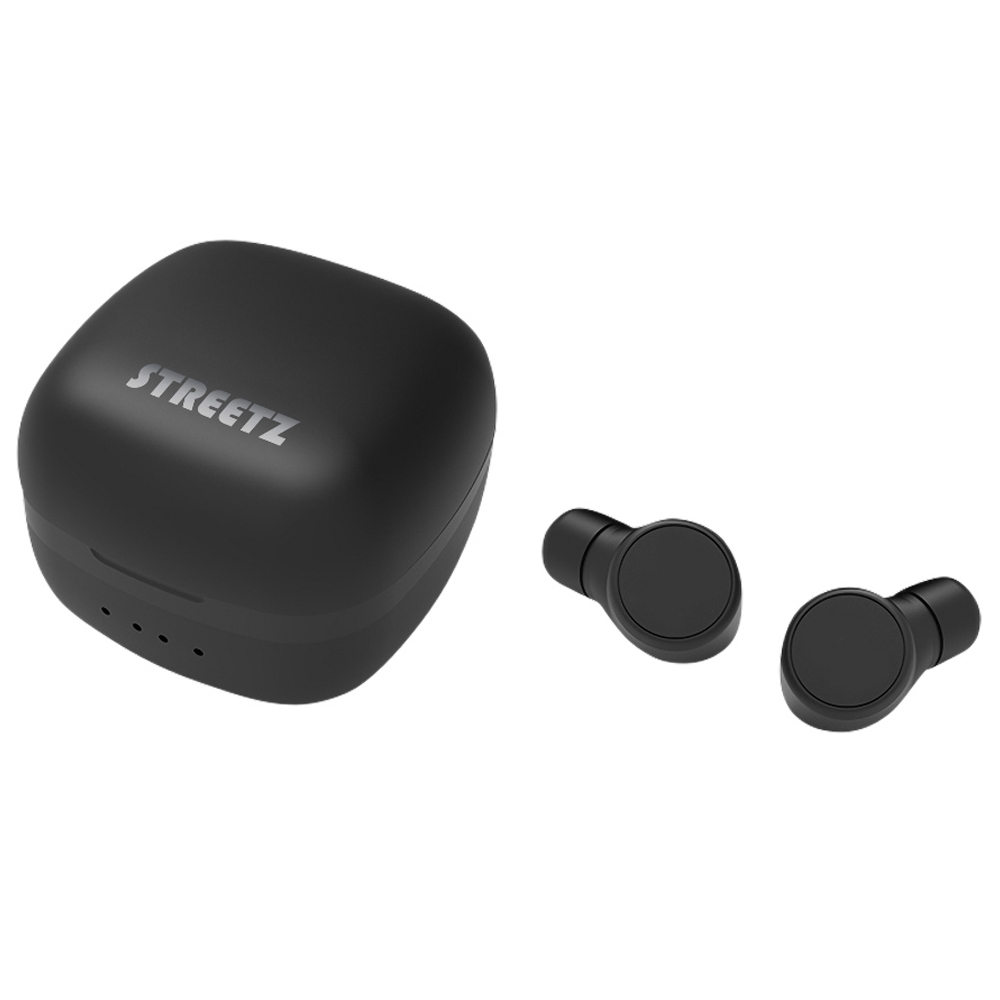 Streetz Black True Wireless In-Ear Dual Ear Buds Image 3