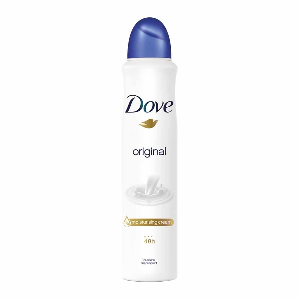 Dove Original Anti-Perspirant Spray 250ml Image 1
