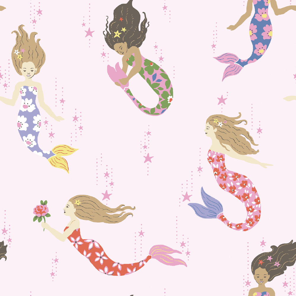 Cath Kidston Mermaids Wallpaper Image 1