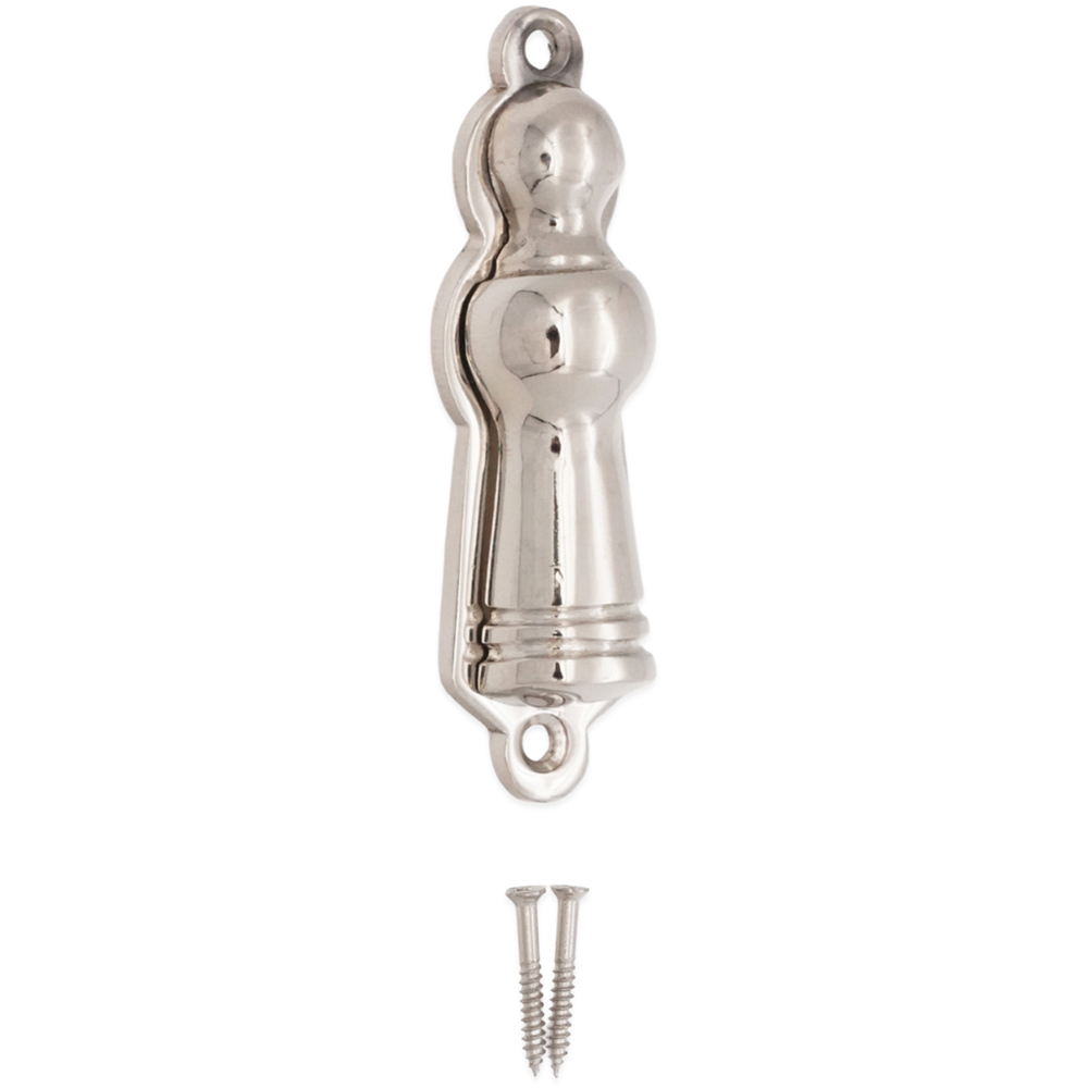 Spira Brass Lady Polished Nickel Escutcheon Image 3