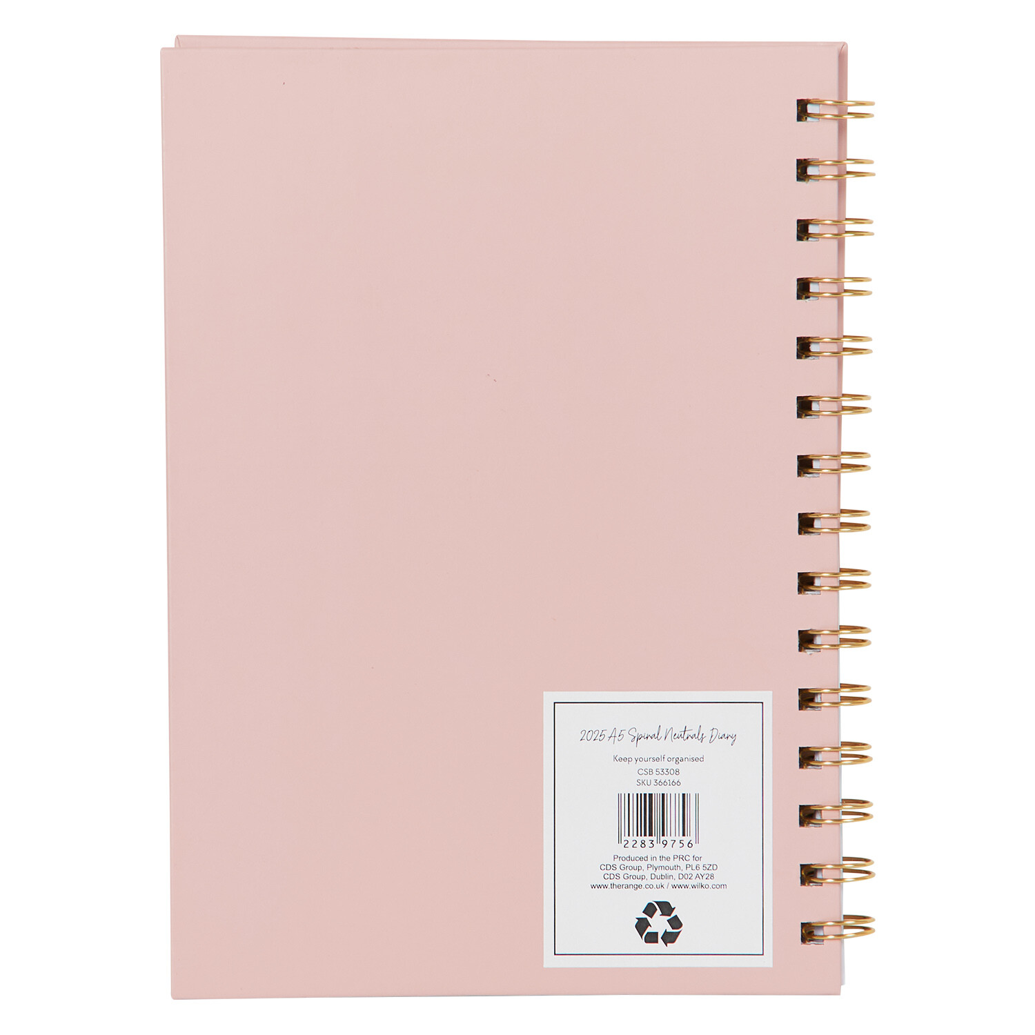 2025 Spiral Neutrals Diary A5 Image 4