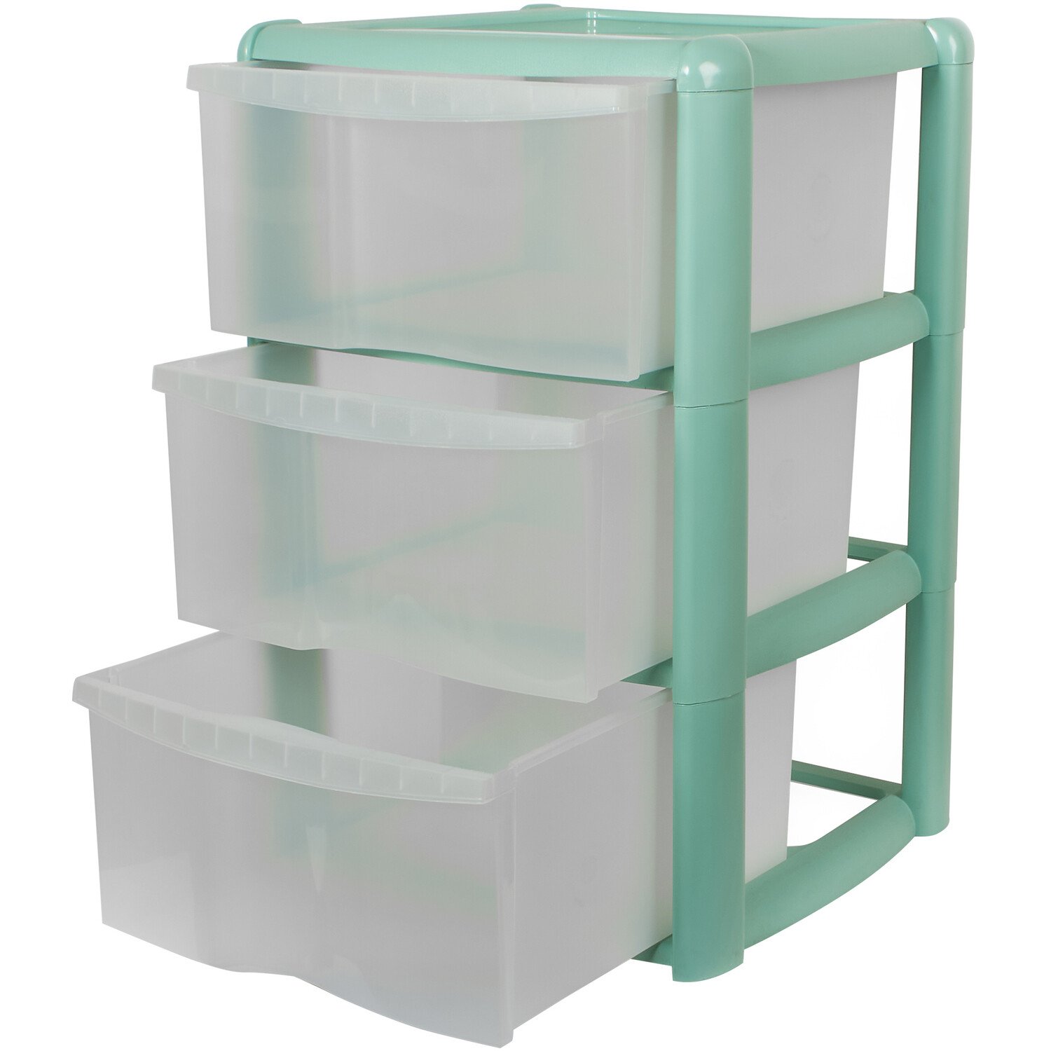 My Home 3 Drawer Tower Unit - Sage Image 3