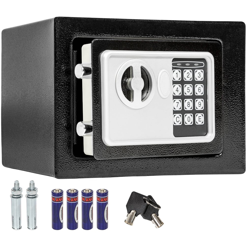 tectake Double Bolt Electronic Safe 17 x 23 x 17cm Image 2