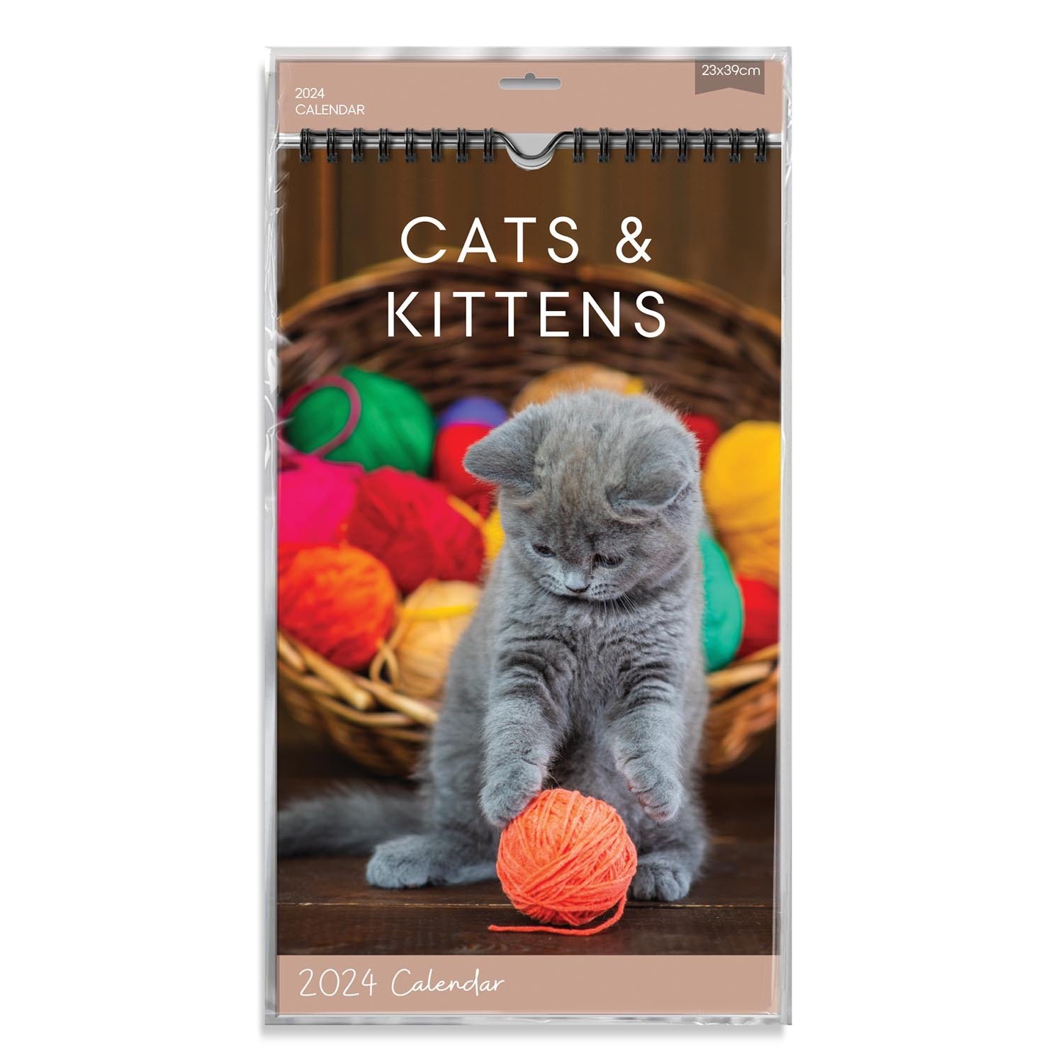 Cats and Dogs Midi Spiral Calendar Image 1