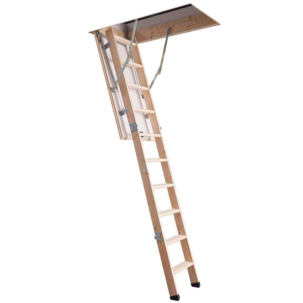 Werner Timber Complete Loft Ladder Access Kit Image 1