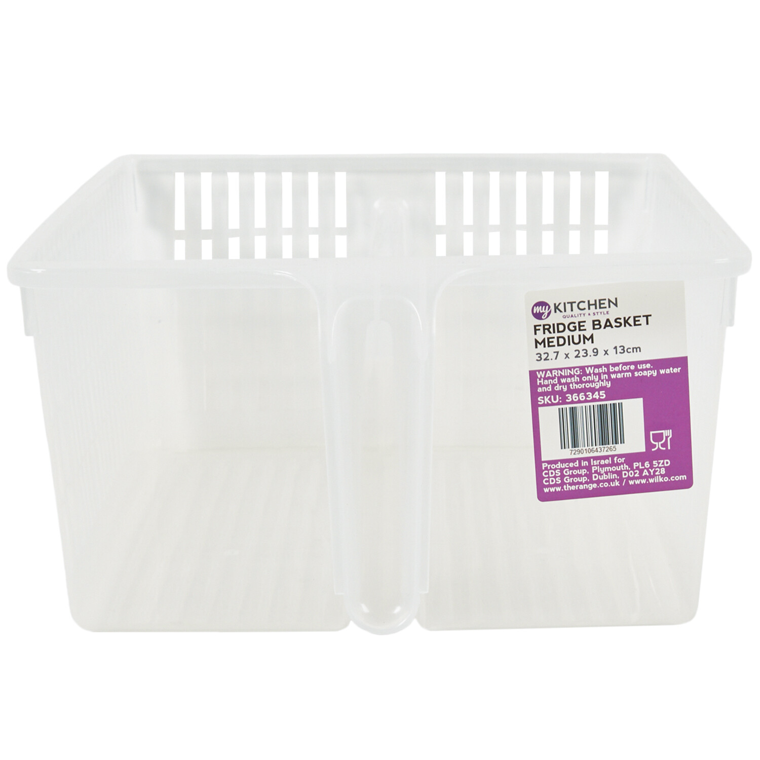 Fridge Basket - White / Medium Image 2