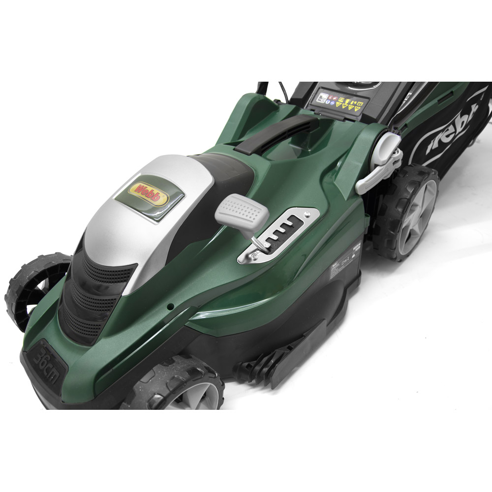 Webb Classic 36cm Electric Rotary Lawn Mower Image 4