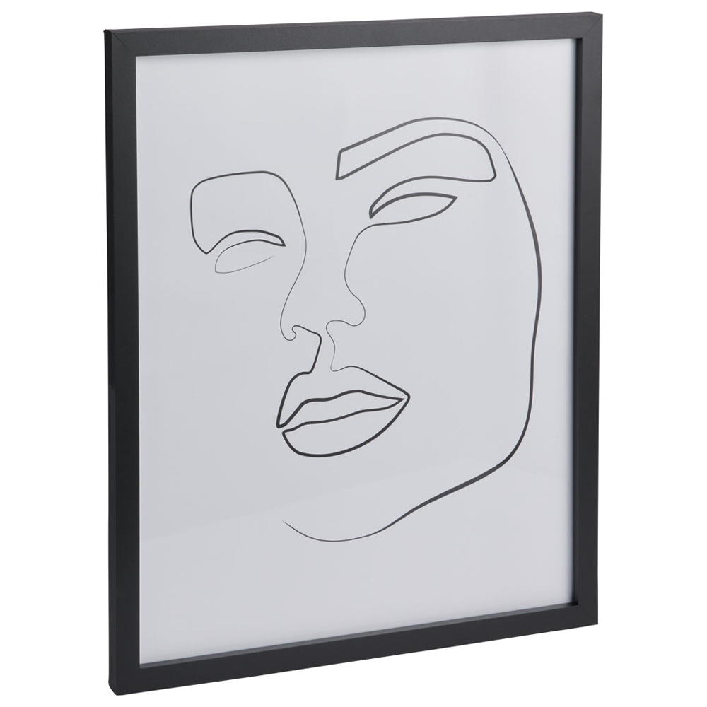 Wilko Face Portrait Framed Print 40 x 50cm Image 2