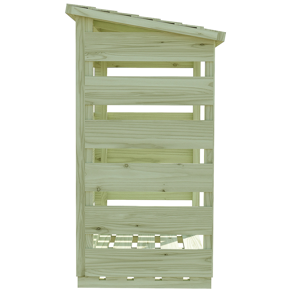 Shire GB 3 x 2ft Pressure Treated Log Store Image 4