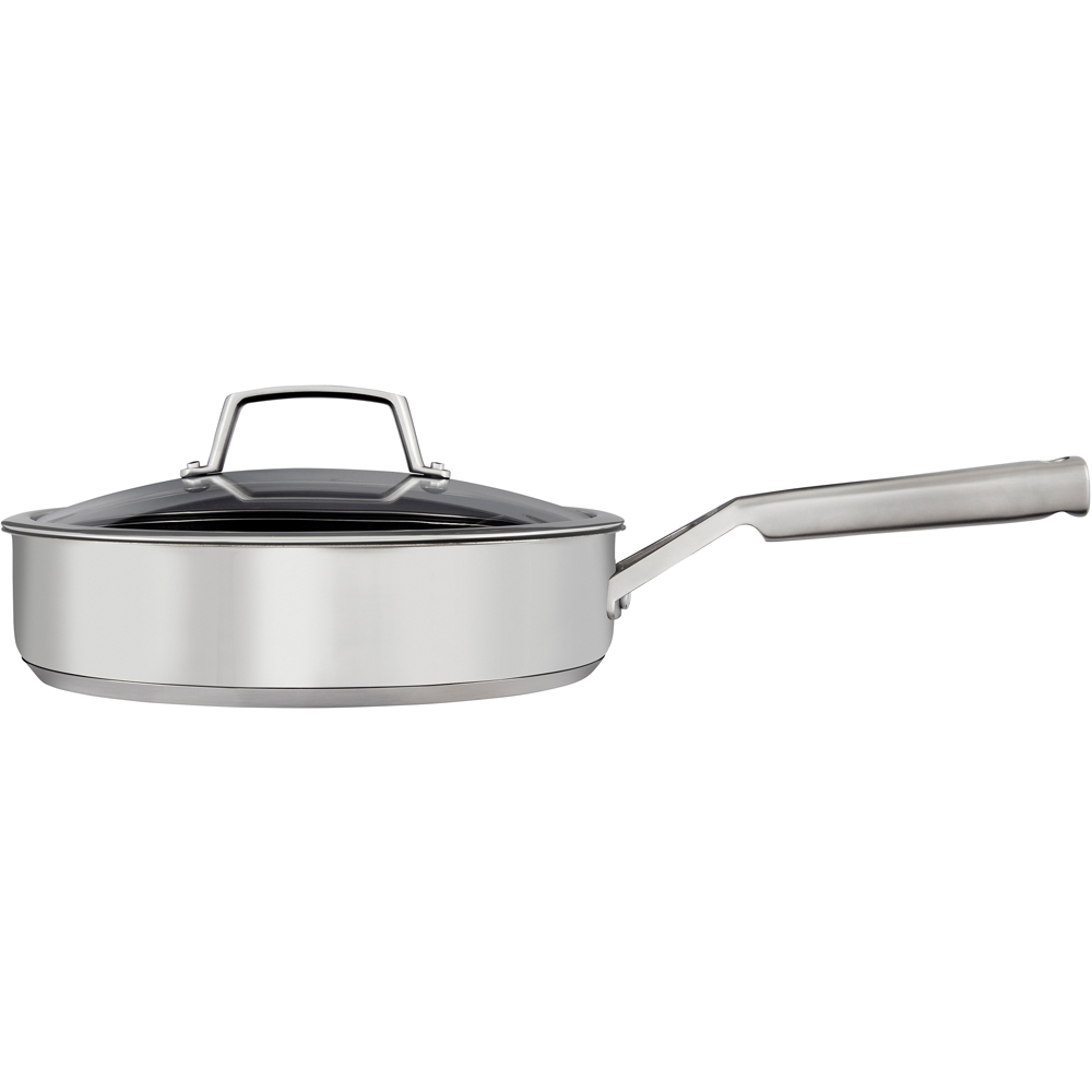 Ninja Foodi Zerostick 26cm Stainless Steel Saucepan with Lid Image 3