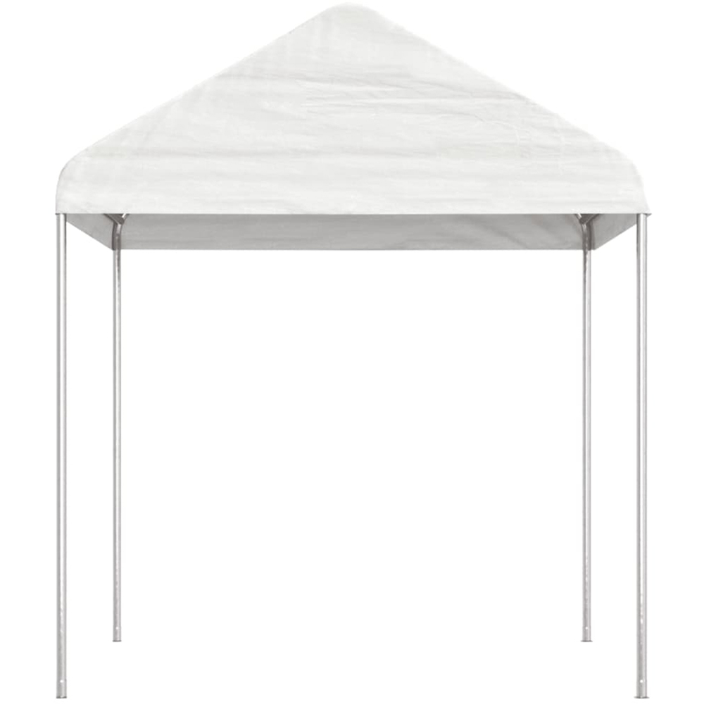 vidaXL 2.69 x 8.92m White Gazebo with Roof Image 3