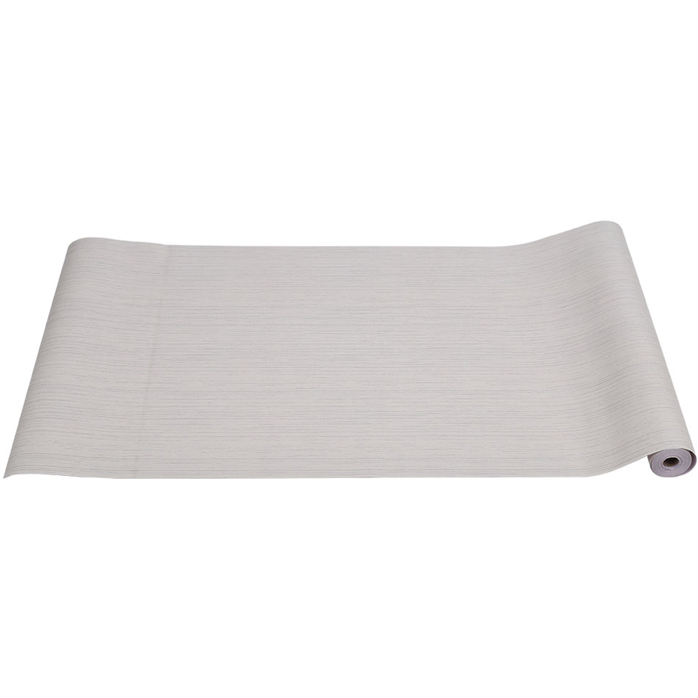 Living and Home Beige Grey PVC Self Adhesive Wallpaper Image 5