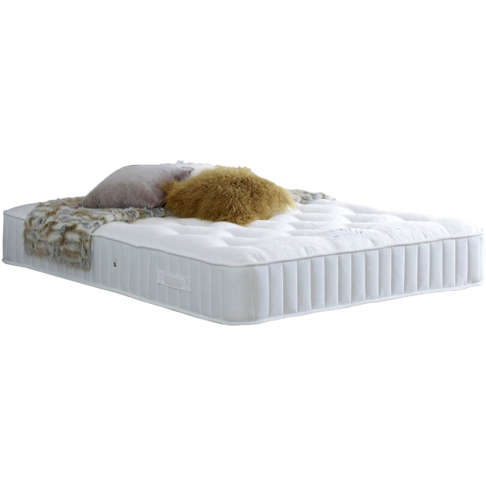 Eleganza Home Natural Super King Size 1000 Pocket Medium Mattress Image 1