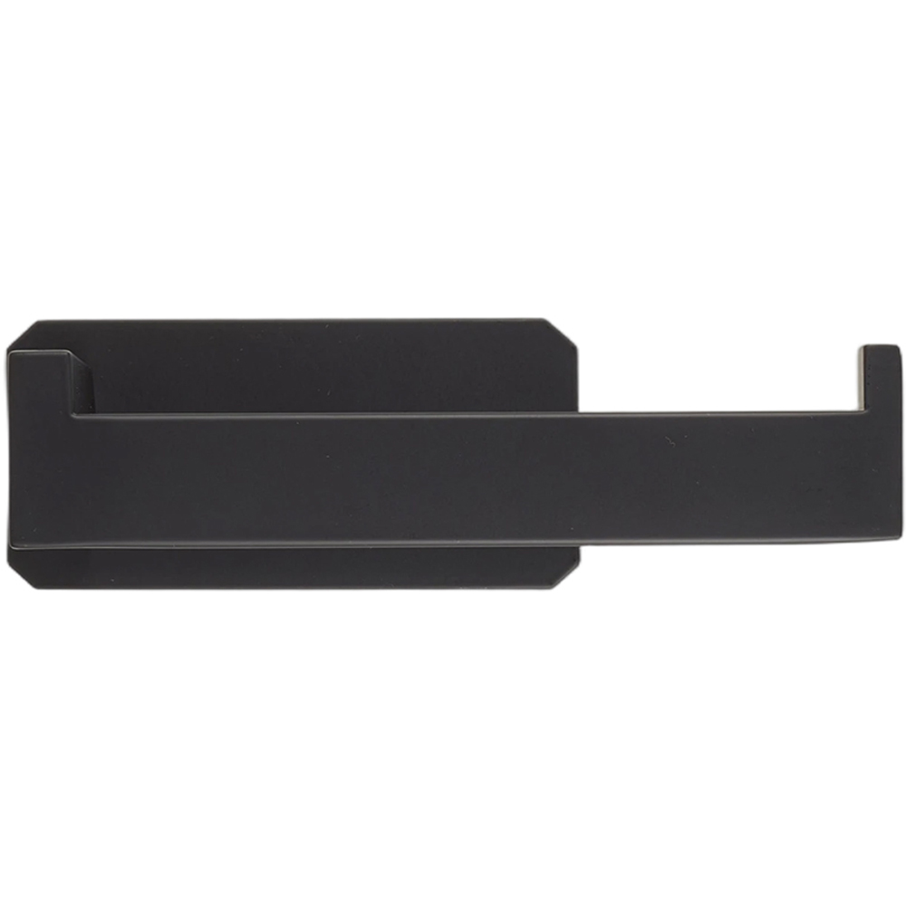 Living and Home 4-Piece Black Self-Adhesive Stainless Steel Bathroom Hardware Set Image 3