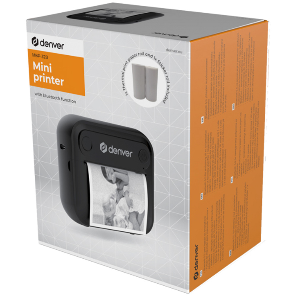 Denver Mini Bluetooth Thermal Printer Image 7