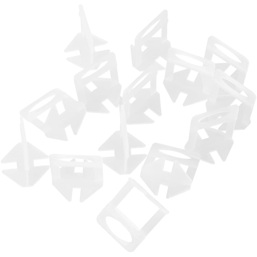 Wallplus Transparent Tile Levelling Clip 1mm 2500 Pack Image 4