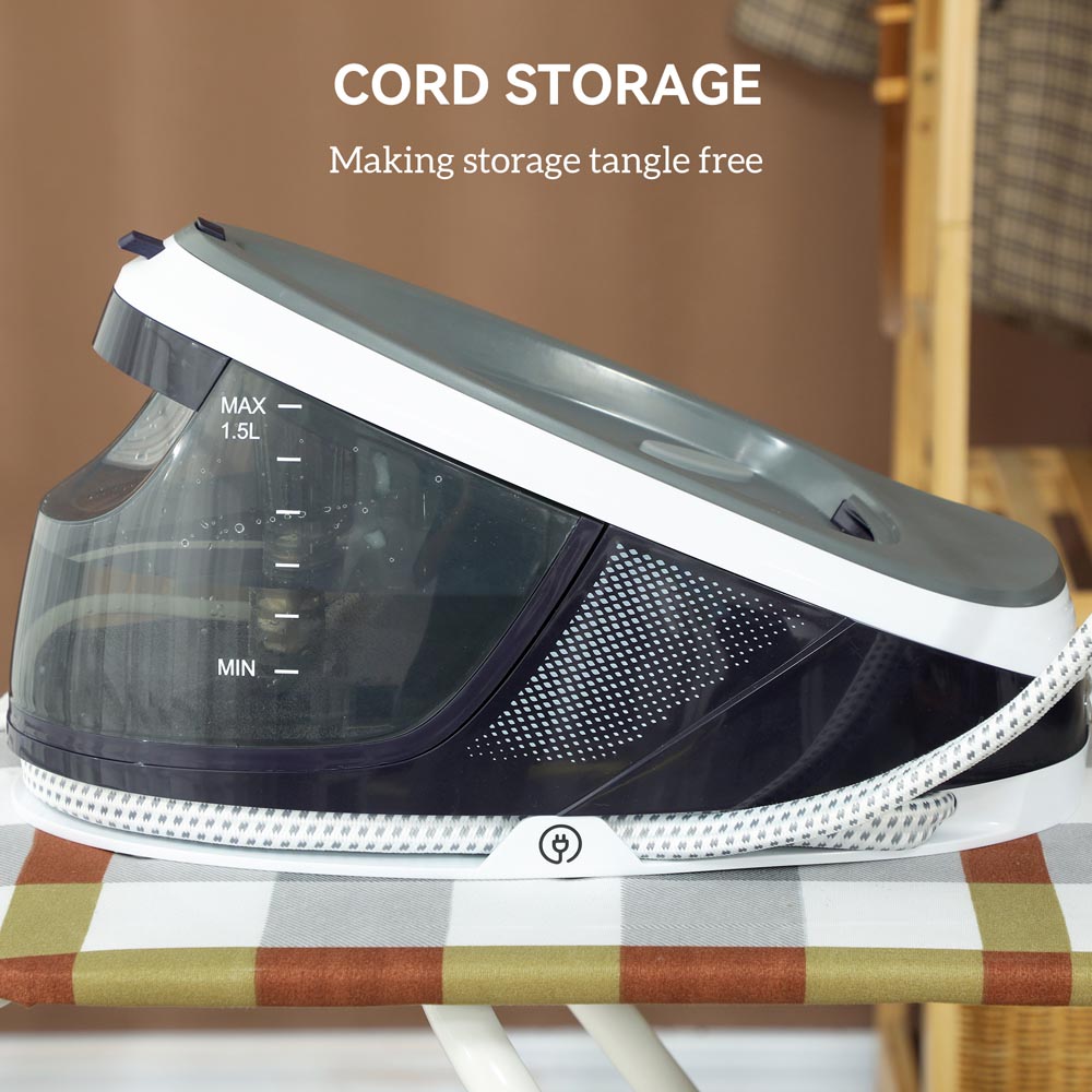 HOMCOM Steam Generator Iron 1.5L Image 8