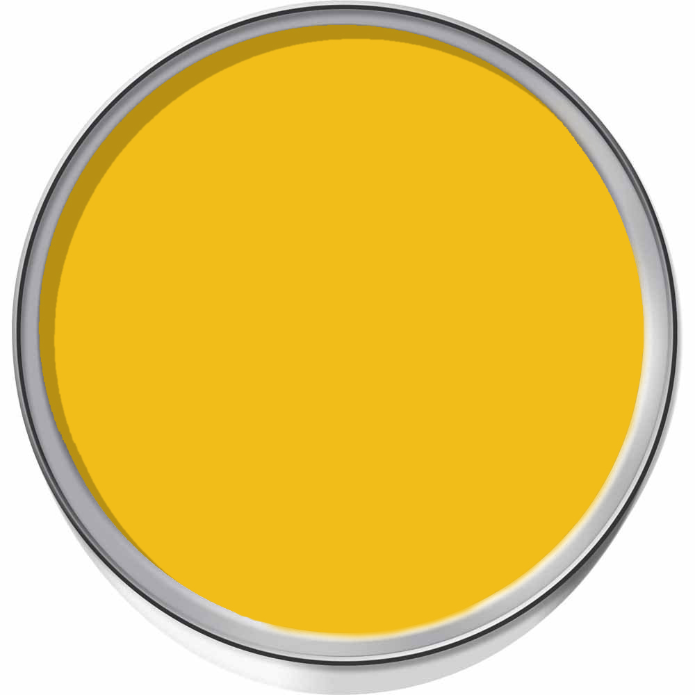 Wilko Walls & Ceilings Lemon Pop Silk Emulsion Paint 2.5L Image 4
