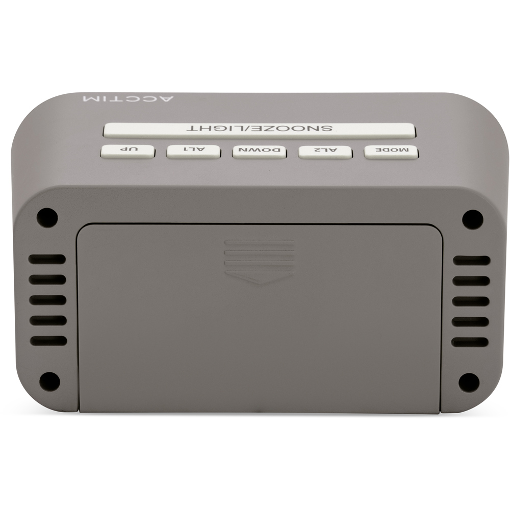Acctim Alta Owl Grey Reflection Digital Alarm Clock Image 9