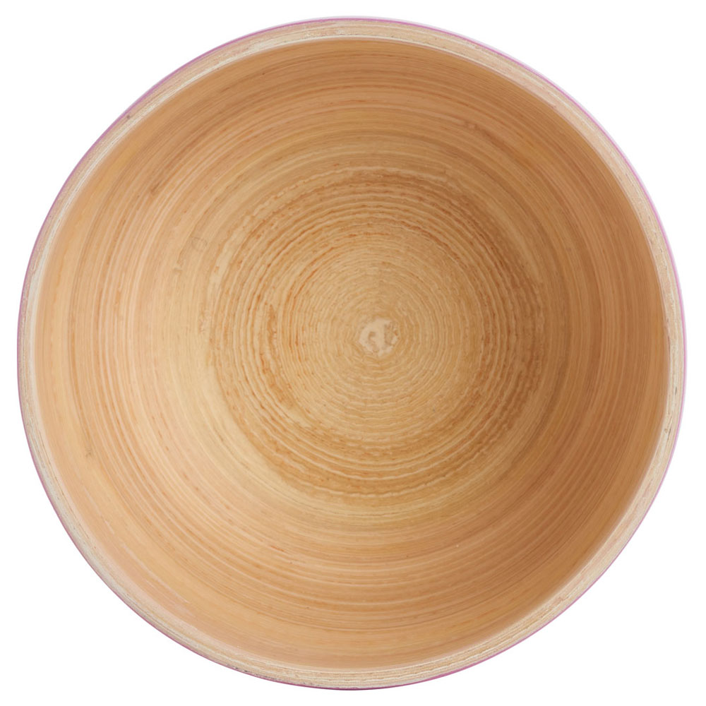 Wilko Eastern Spun Bamboo Nibble Bowl Image 7
