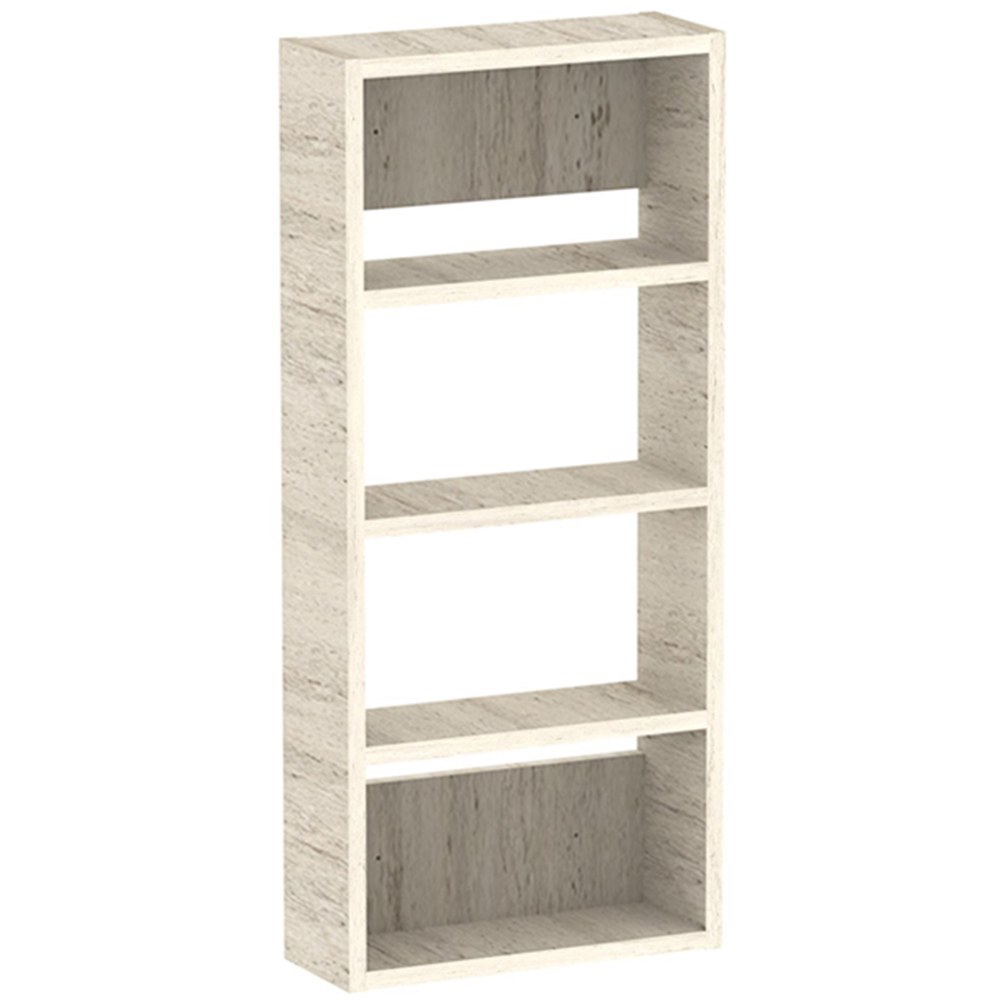 Decortie Rafina 4 Shelf Travertine Multipurpose Shelf Unit Image 2
