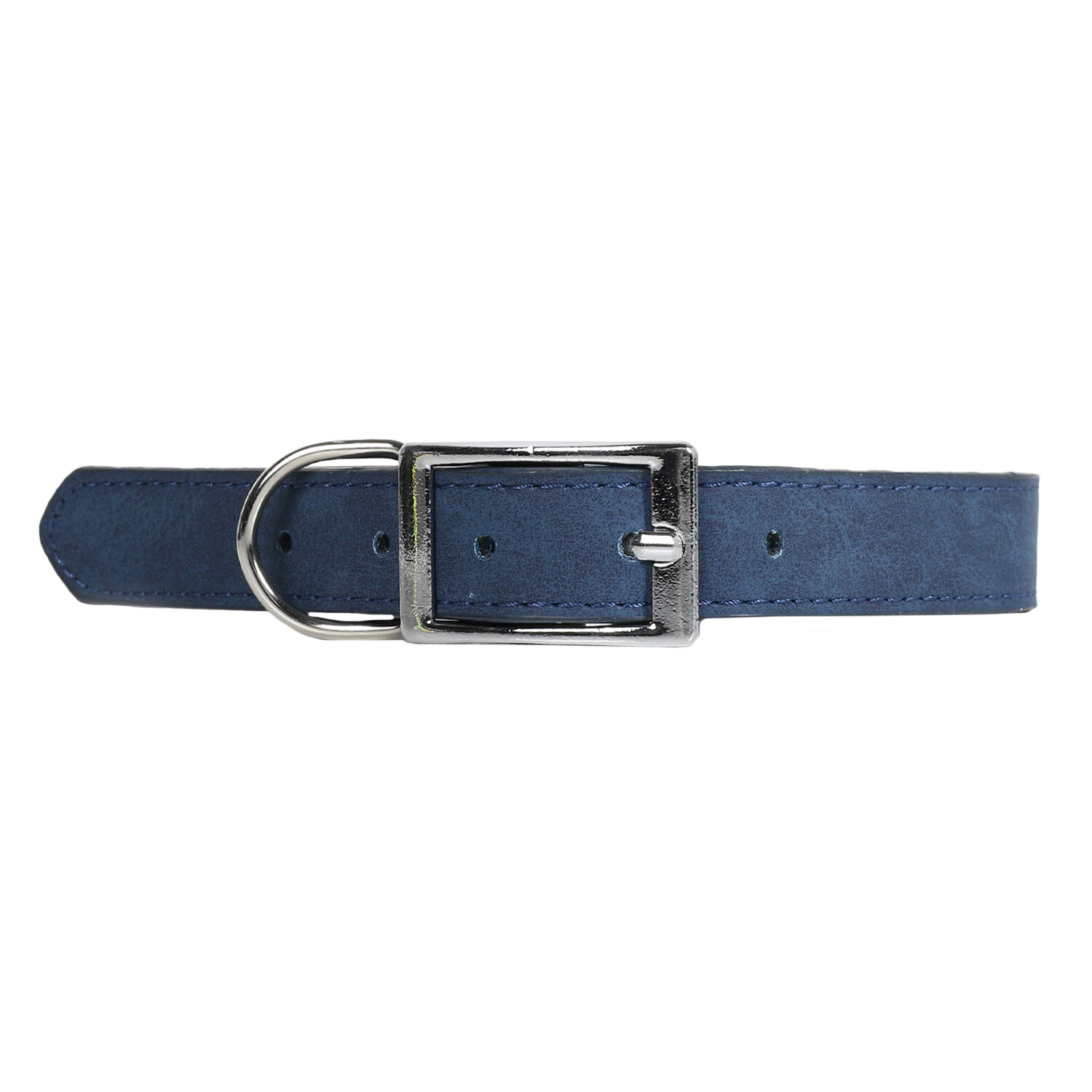 Classic Dog Collar - Navy / Large Image 1