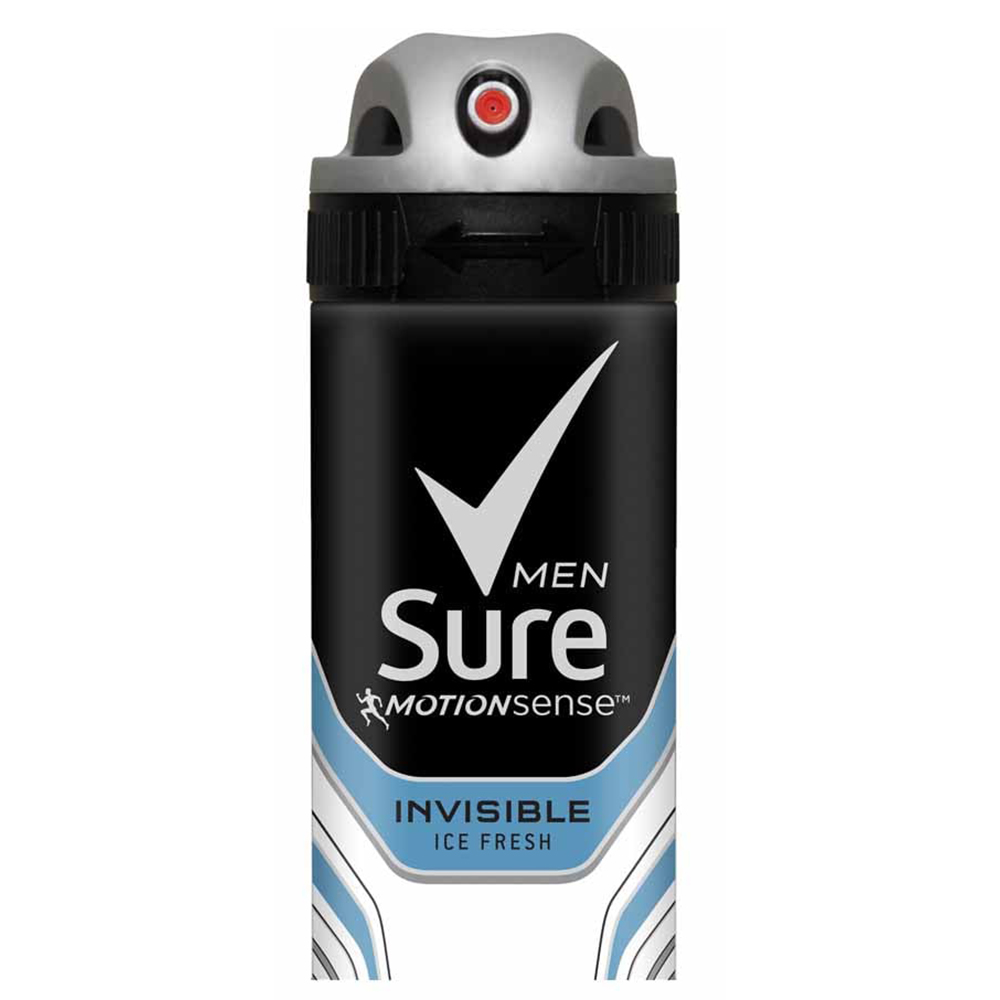 Sure For Men Invisible Ice Fresh Anti Perspirant Deodorant 150ml Image 2