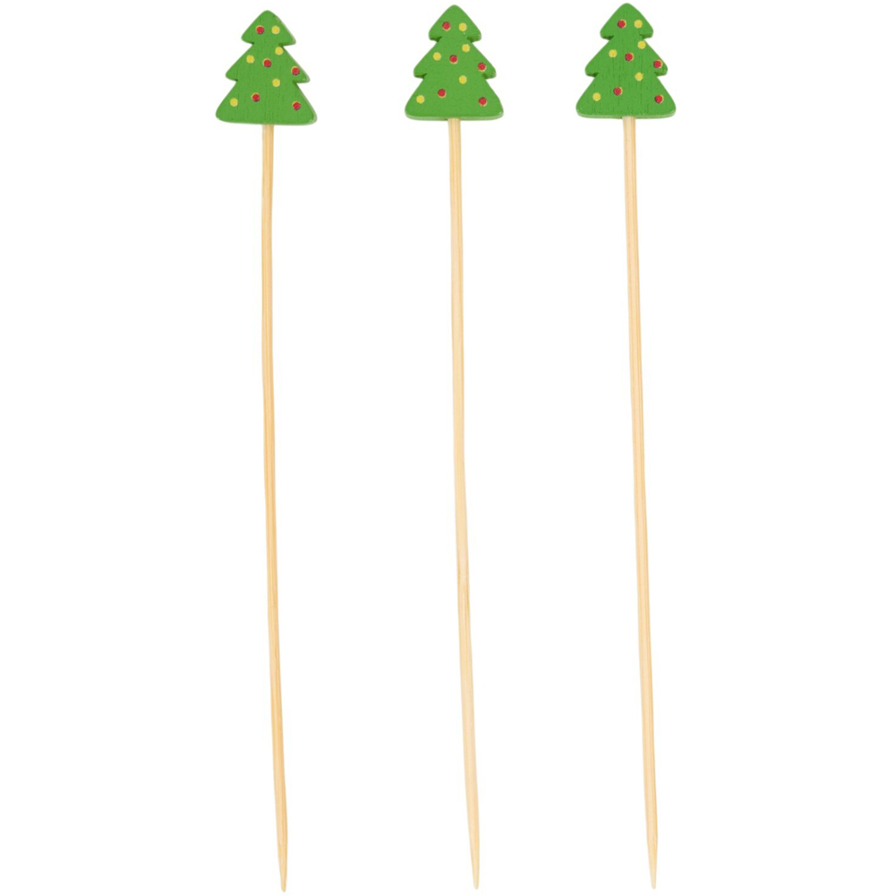 Pack 100 Christmas Cocktail Sticks Image 9