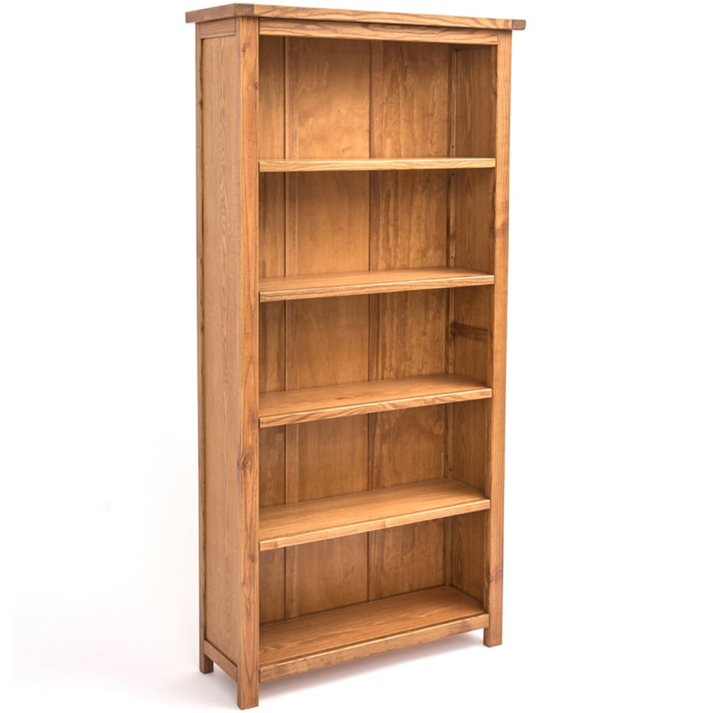 Trivento 5 Shelf Light Wood Bookcase Image 3
