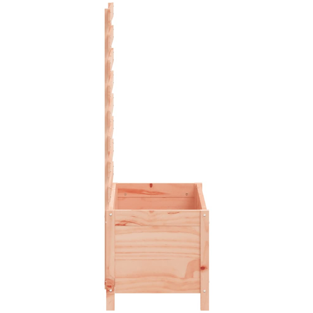 vidaXL Natural Solid Douglas Wood Garden Planter 79 x 39.5 x 114cm Image 5
