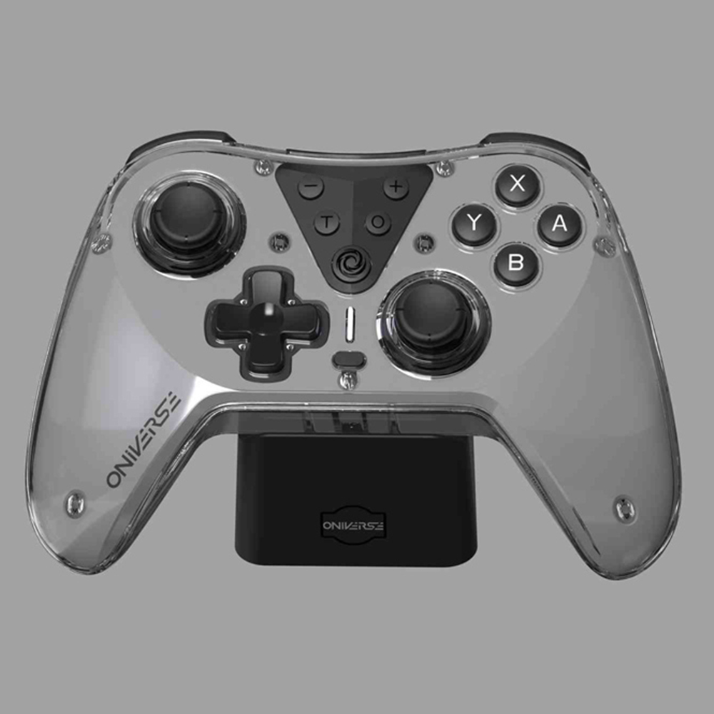 Oniverse Astralite Grey Wireless Bluetooth Gaming Controller and Charging Station Image 5