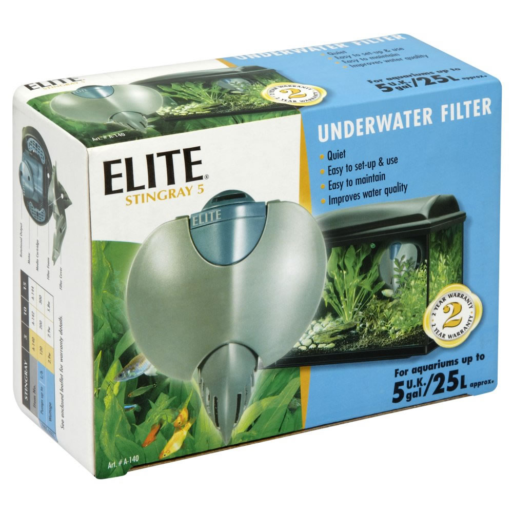 Elite Stingray 5 Underwater Aquarium Filter Image