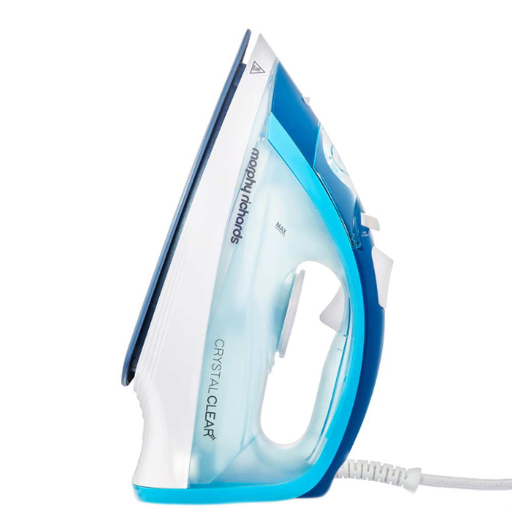 Morphy Richards 638181 Blue Crystal Clear Steam Iron 2400W Image 1