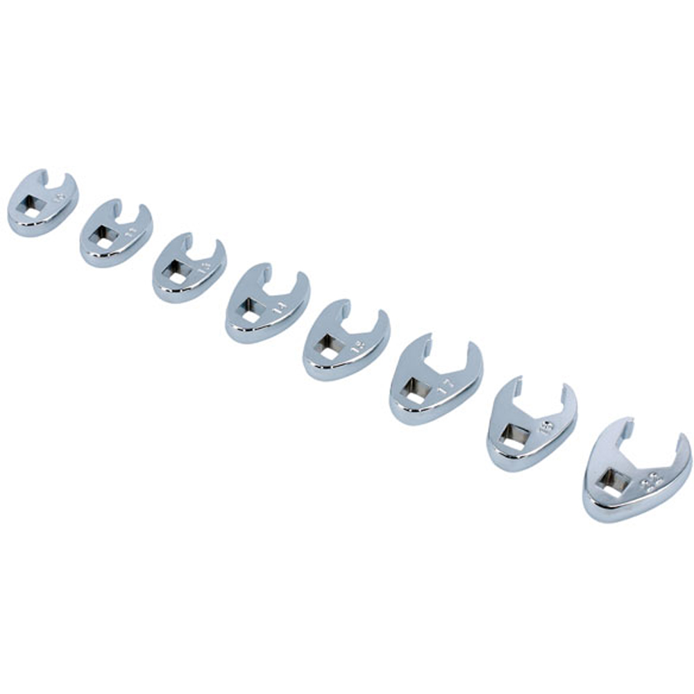 Laser 2122 8 Piece 3/8 inch D Crows Foot Wrench Set Image 3