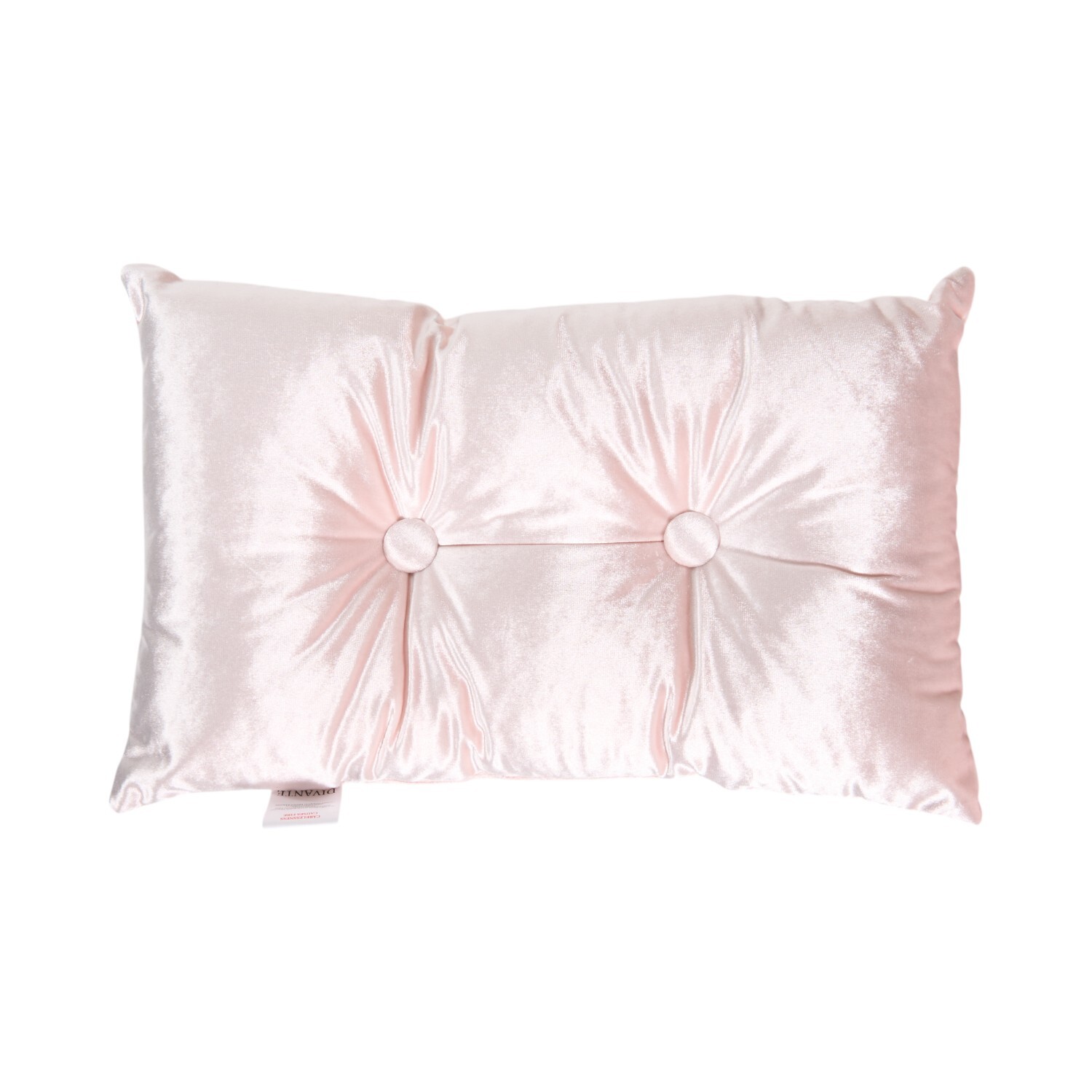 Bow Embellished Cushion Pink Image 2