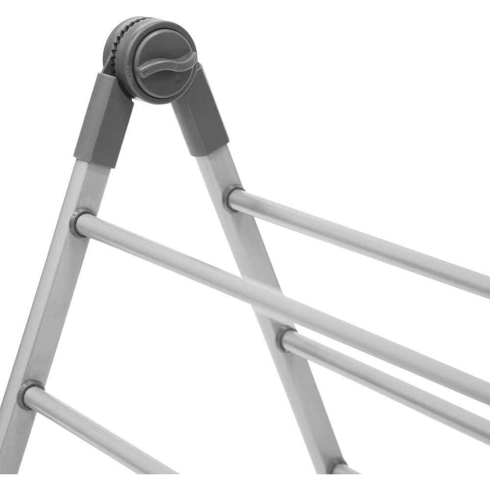 BLACK+DECKER Grey Over Bath Extendable Airer Image 3