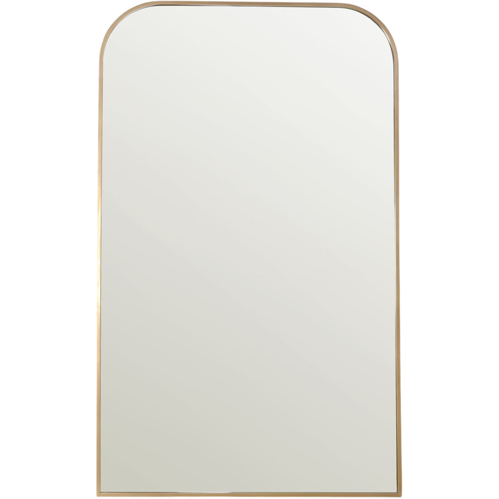Contemporary Metal Mirror Gold Image 4