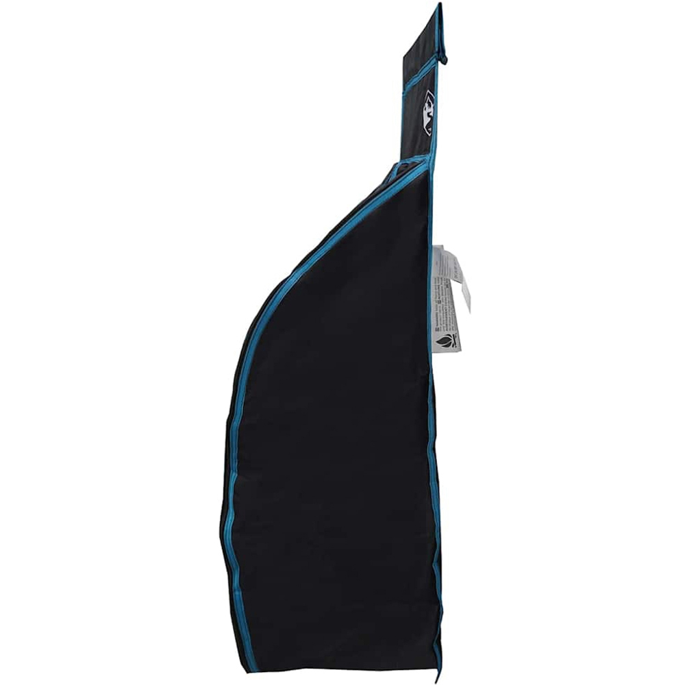 vidaXL 40.5 x 25 x 80cm 10 Pocket Black Hanging Tent Organiser Image 5