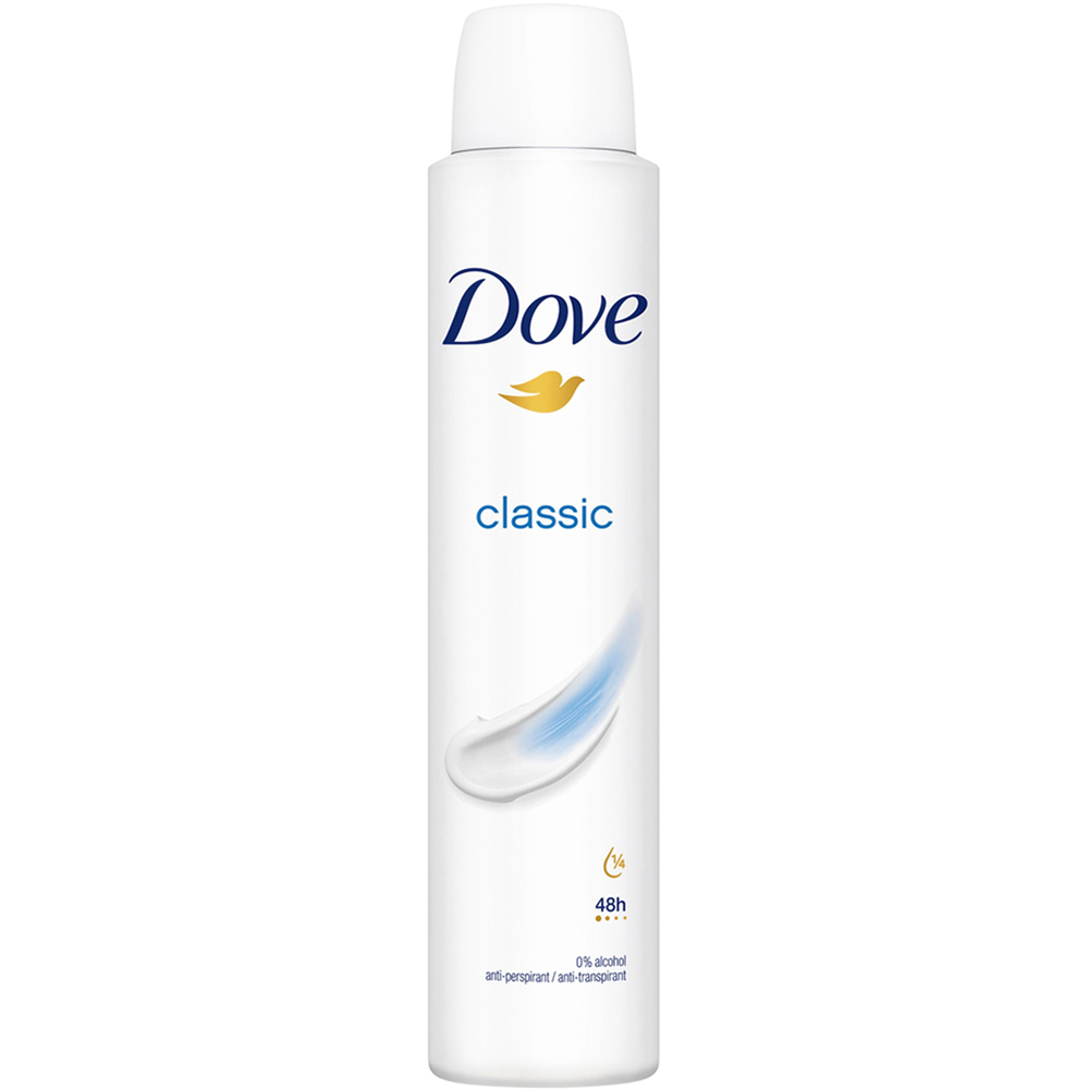 Dove Classic Anti-Perspirant Deodorant Spray 200ml Image