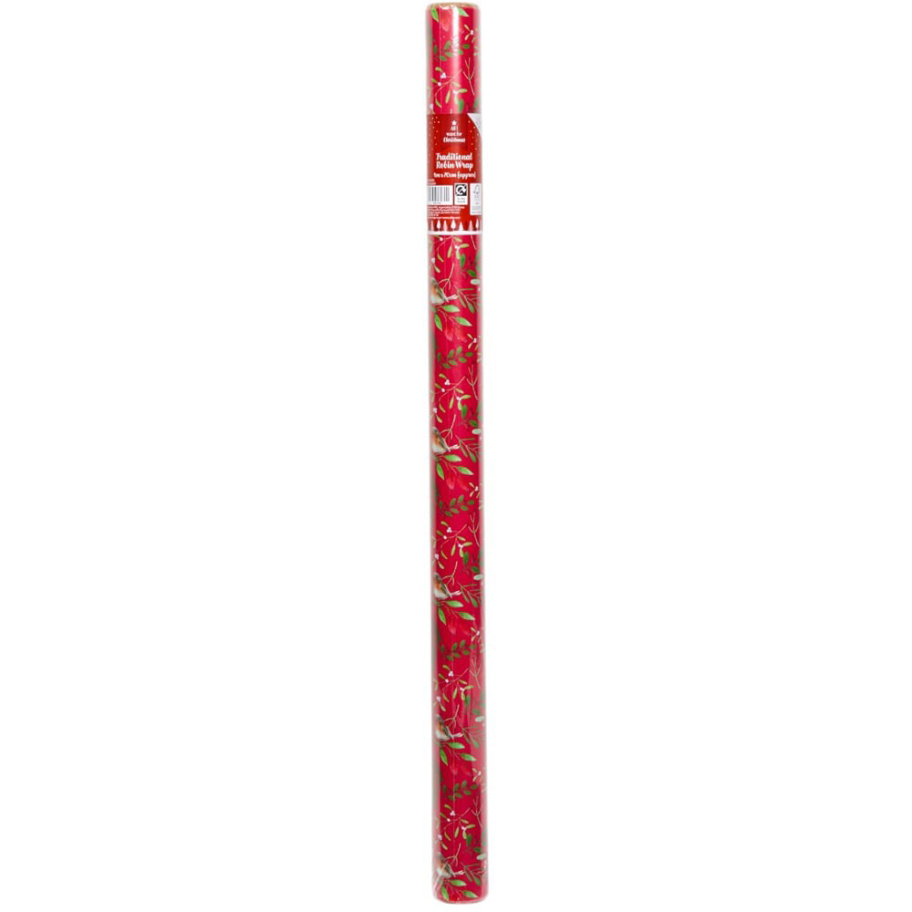Traditional Robin Gift Wrap Image 6