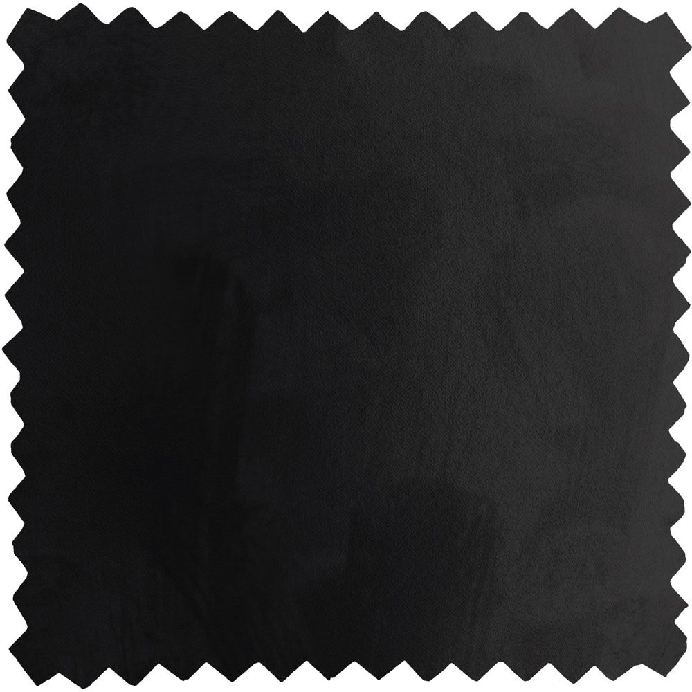 DS Living Elara Small Double Black Winged Panel Bed Frame with Headboard Image 2