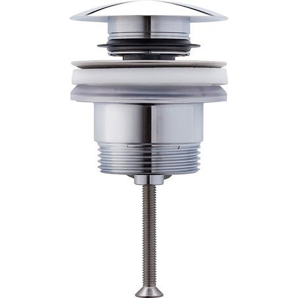 Duravit Chrome Push-Open Waste Image 1