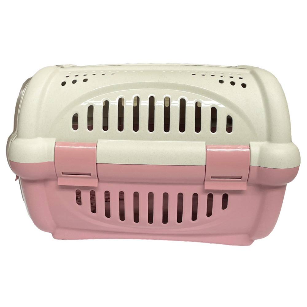 Happy Pet Rhino Clear Door Pet Carrier 51 x 34.5 x 33cm Wilko