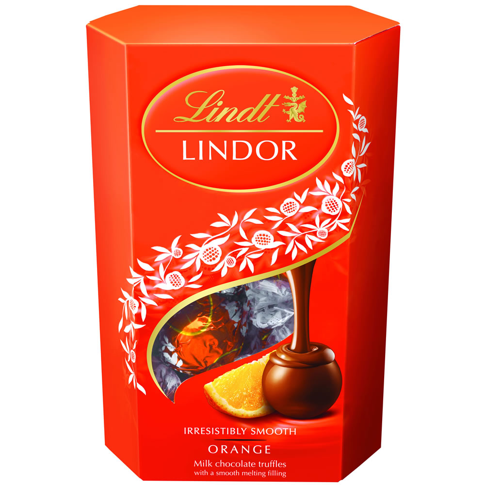 Lindt Lindor Orange 200g Image