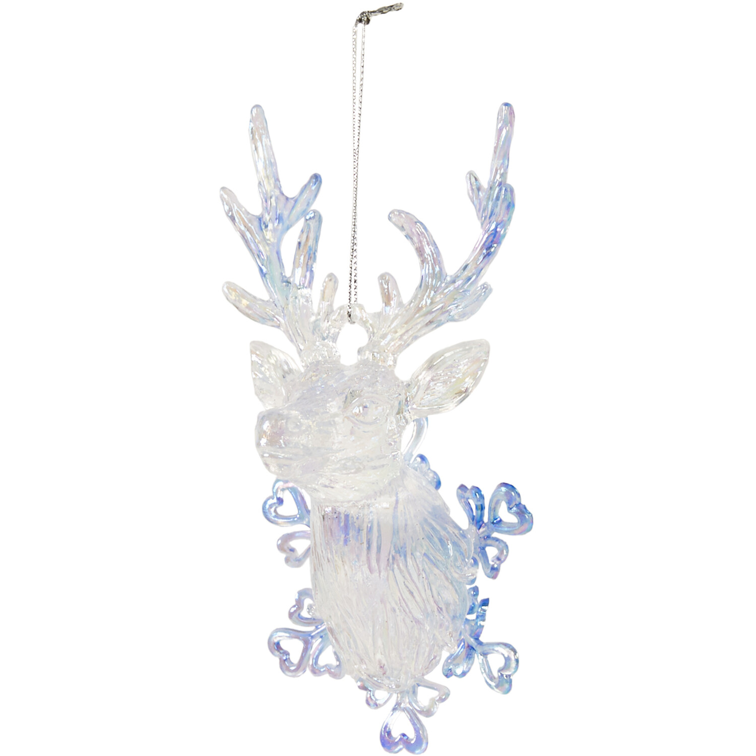 Iridescent Acrylic Stag Head Image 2