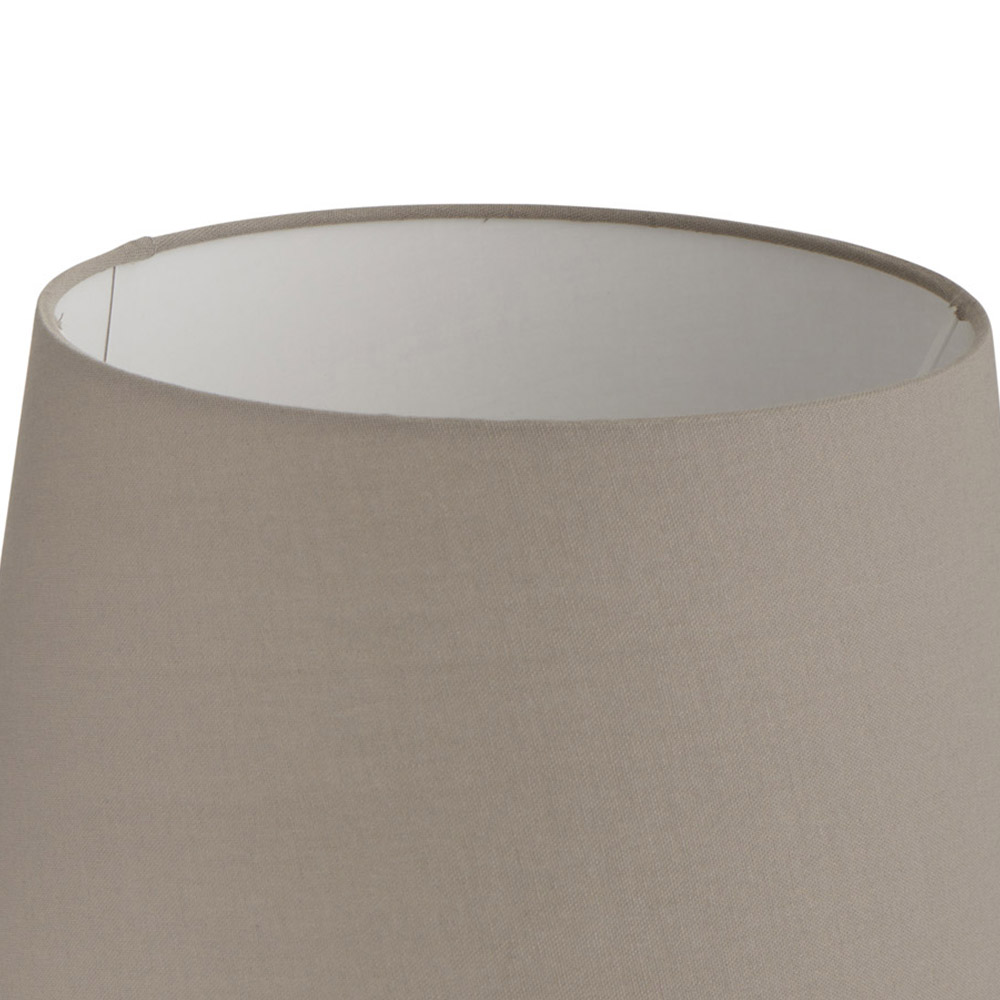 Wilko Light Grey Tapered Shade 33cm Image 4